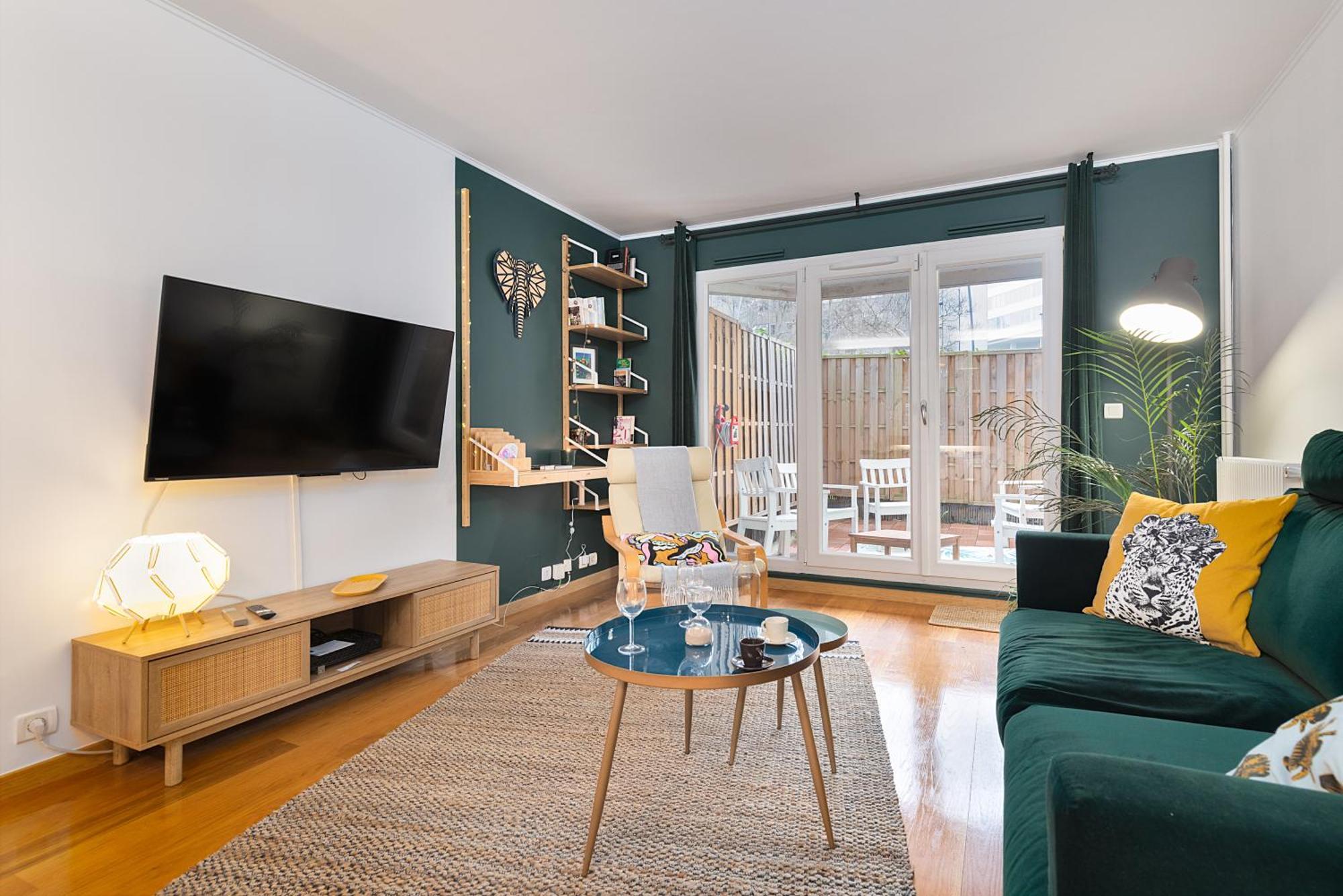 Appartement Cosy'N Paris - Parking Secure - Metro 14 - Wifi - Terrace - Premium Bedding à Gentilly Extérieur photo