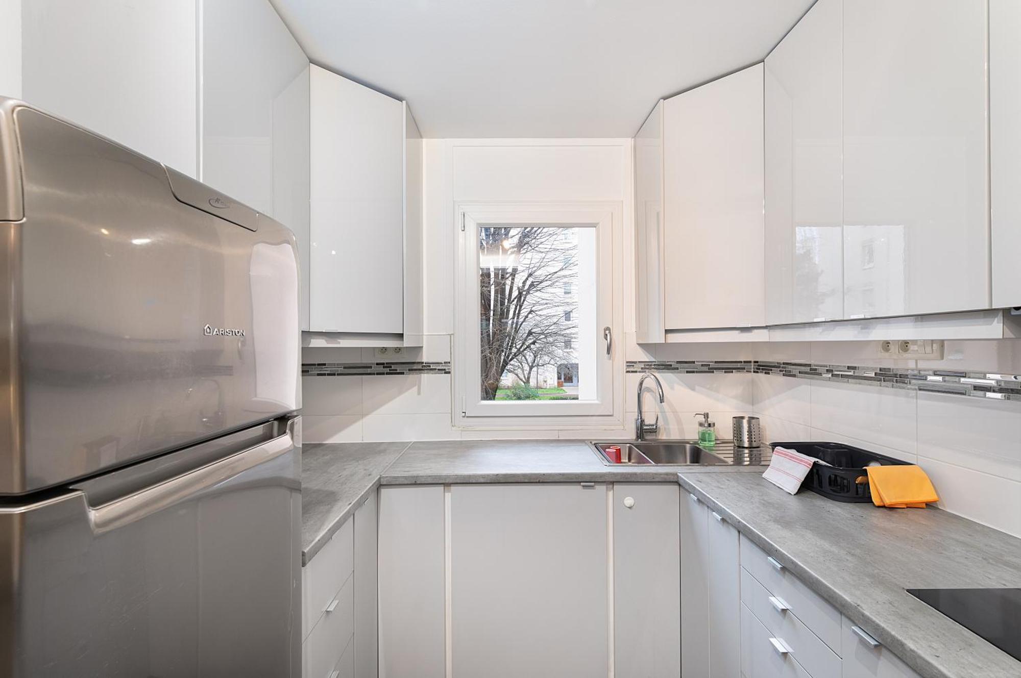 Appartement Cosy'N Paris - Parking Secure - Metro 14 - Wifi - Terrace - Premium Bedding à Gentilly Extérieur photo