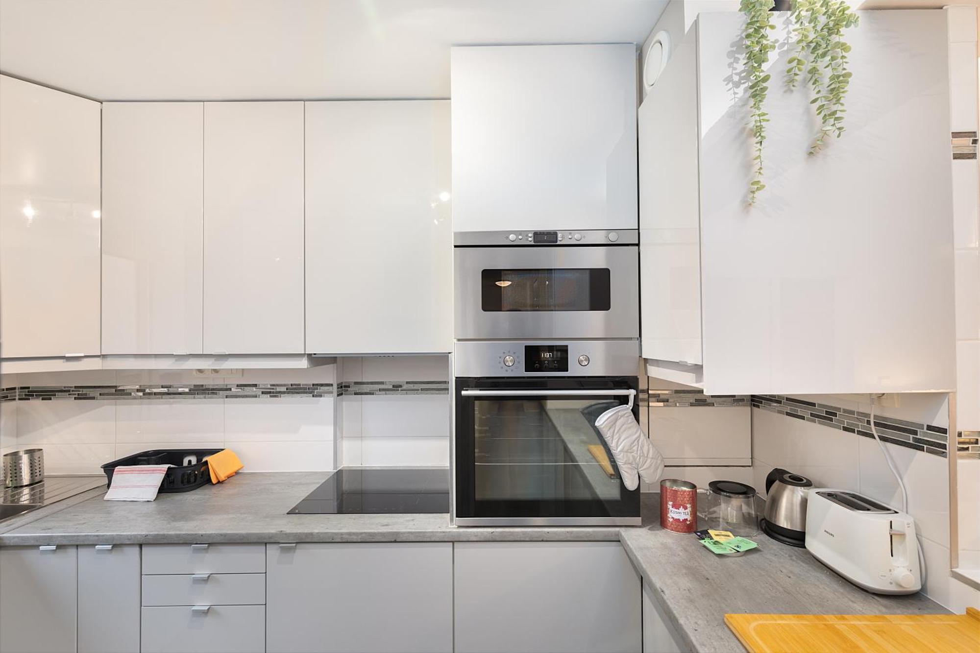 Appartement Cosy'N Paris - Parking Secure - Metro 14 - Wifi - Terrace - Premium Bedding à Gentilly Extérieur photo
