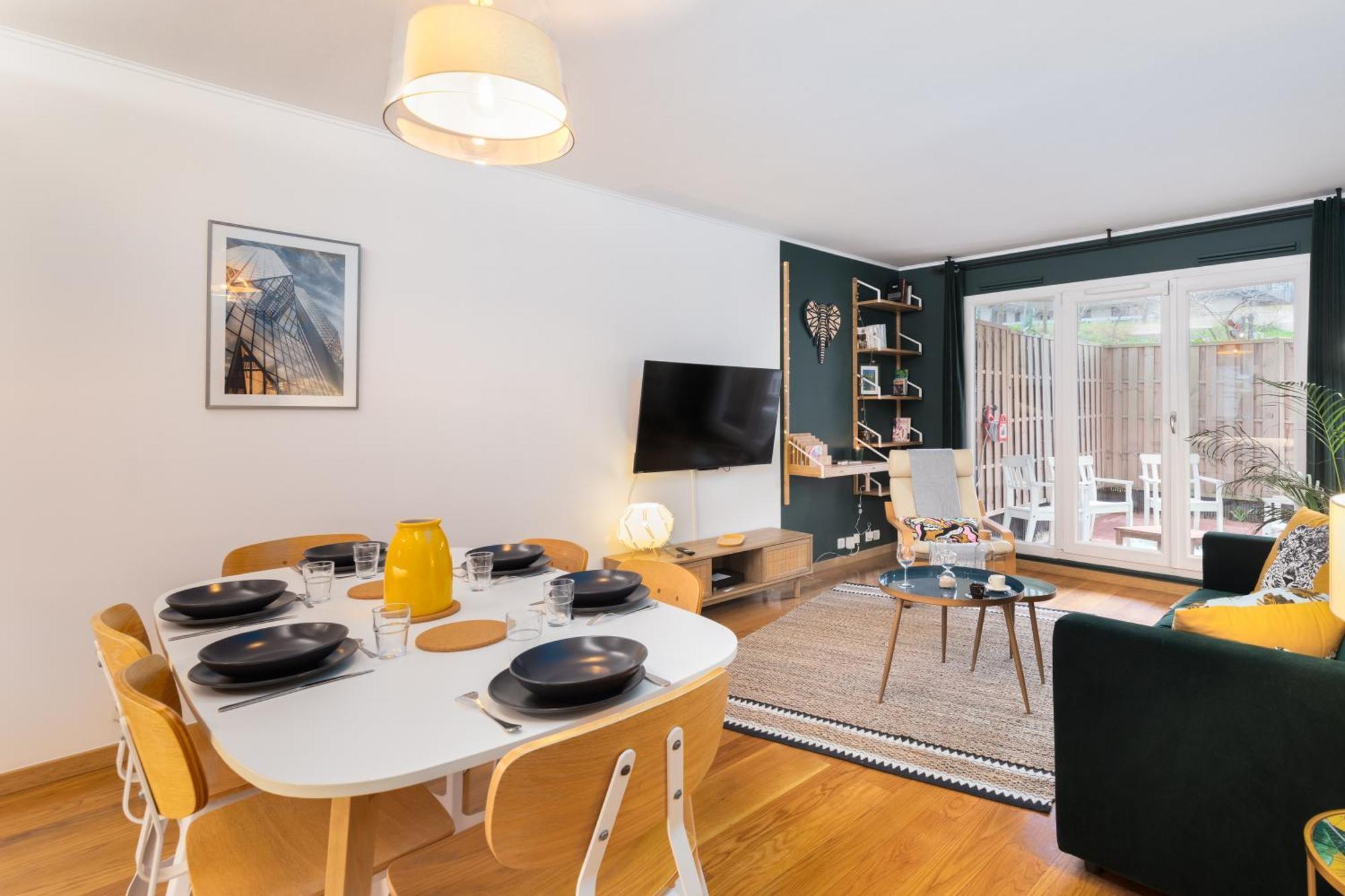 Appartement Cosy'N Paris - Parking Secure - Metro 14 - Wifi - Terrace - Premium Bedding à Gentilly Extérieur photo